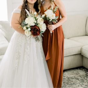 Revelry Rust Dress size 6